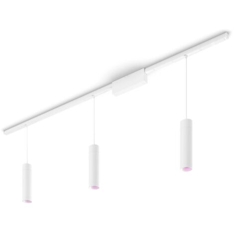 Hue Perifo - White and color set de 3 lampes suspendues blanches - 929003117201 (1/5)