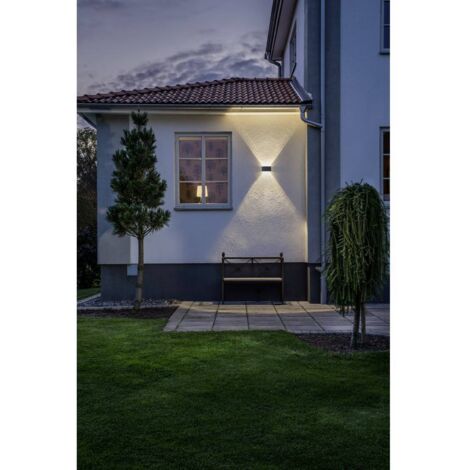 Konstsmide Chieri applique murale anthracite LED extérieur (1/5)