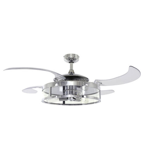 Ventilateur de plafond Fanaway Classic Chrome 122 cm (1/5)