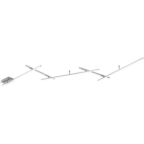 Plafonnier led nickel mat 25w 3000lm 3000k avec variateur - trio - indira 50317422 50317422 50317422 50317422 50317422 50317422 50317422 50317422 (1/4)