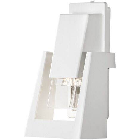 Konstsmide Potenza Applique d'extérieur moderne, blanche, simple GU10, IP54 (1/3)