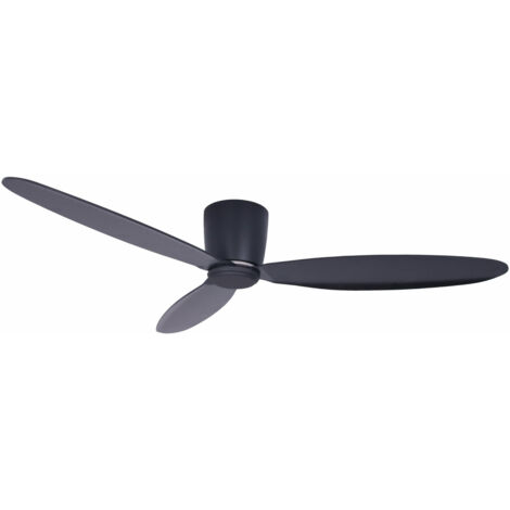 Ventilateur de plafond noir Airfusion Radar Ø132cm - 212884 (1/5)