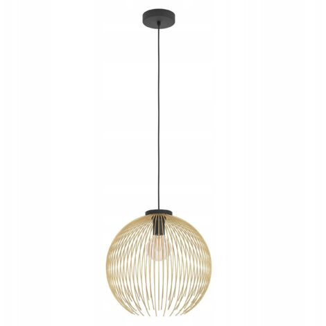 Lampe filaire Venezuela Ø 40cm - noir avec or - 901003 (1/3)