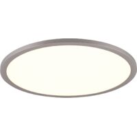 Plafonnier Yuma chrome Ø 40cm - 641710287
