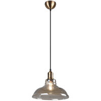 Suspension en verre Aldo Ø 28cm vieux cuivre - R30731004