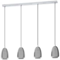 Suspension Alobrase Linéaire - Argent|Noir|Transparent