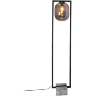 Lampe sur pied Dixton verre de fumée - 4100830-4505