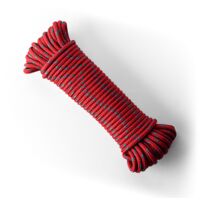 SNURO Corde Polypropylène Tressée (6mm, 20m) - Corde Solide en PP tressée - Paracorde Solide et Légère pour l'Extérieur, la Survie et le Jardin - Résistance à la rupture 531kg