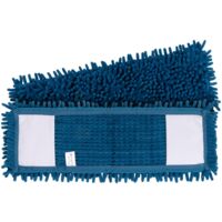 Lot de 2 Housses Dépoussiérantes Microfibres Frizzy pour Balai Professionnel Combiné, Housses Plates de Dimensions 44 cm x 14 cm, Idéales pour la poussiere du Sol.