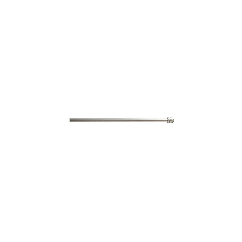 Tringle Autobloquante Ateliers28 - Embout Boule, Extensible 80-110cm - Finition Laiton