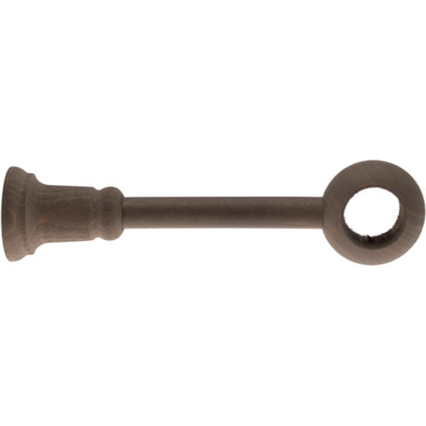 1 Support A Oeil Réglable - Gris Vieilli - 9-18CM - Diamètre 28 (1/4)