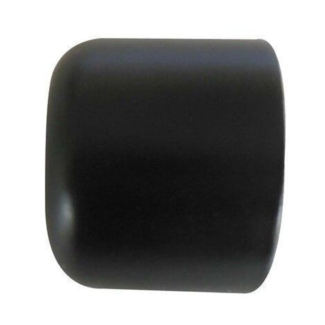 Embouts Barre Rideaux Noir Mat Ø28mm - INVENTIV