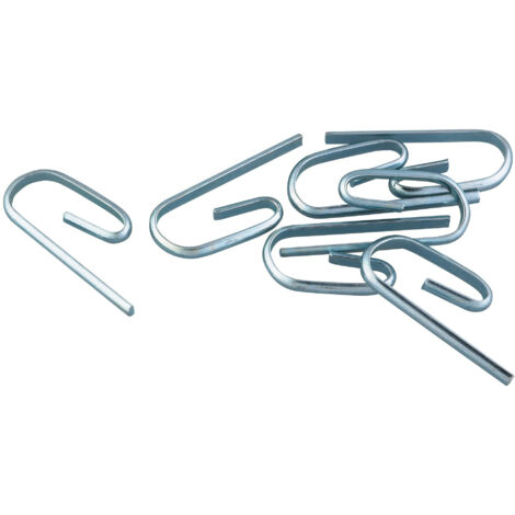 Wolf – Agrafes métalliques 25mm en métal zingué – Fixation murale robuste pour supports – Installation facile et prise solide - Ateliers28 (1/2)