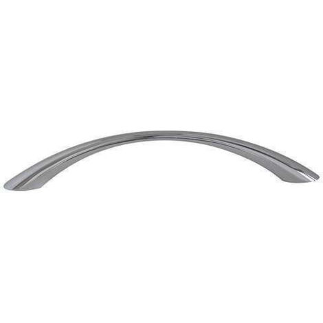 Poignée Meuble Contemporaine Zamak Chromé 160mm - B BEAUTY