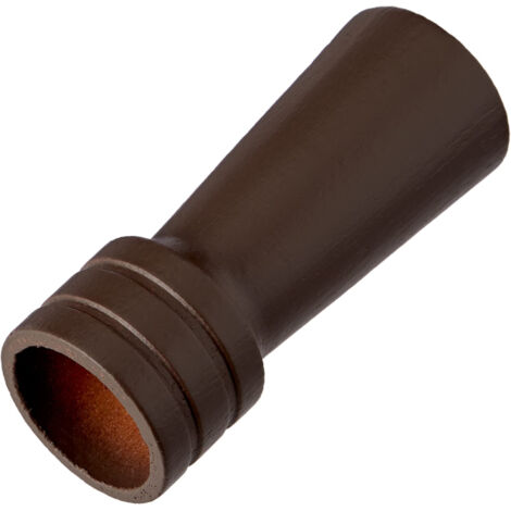 Embout Rideau Bois Chocolat Ateliers 28 (1/5)