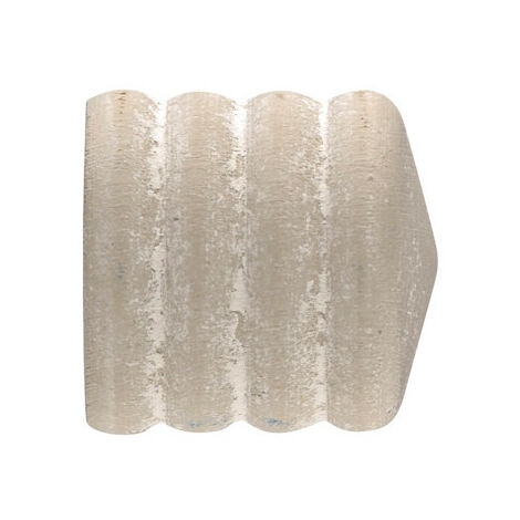 2 Embouts Cabochon - Lin Cérusé - Diamètre 28 (1/3)