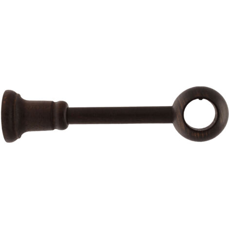 1 Support A Oeil Réglable - Décor Wengé - 9-18CM - Diamètre 28 (1/3)