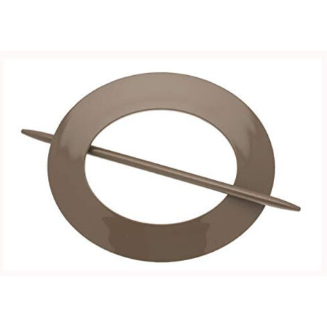 1 Embrasse PVC Ovale - Poivre (1/2)