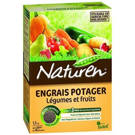 Engrais Potager Naturen 1,5kg NATPO15