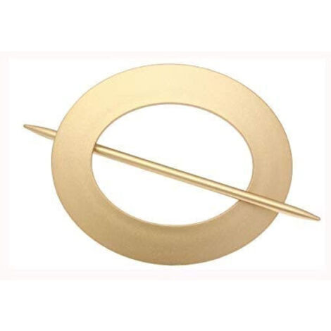 1 Embrasse PVC Ovale - Doré Mat (1/2)