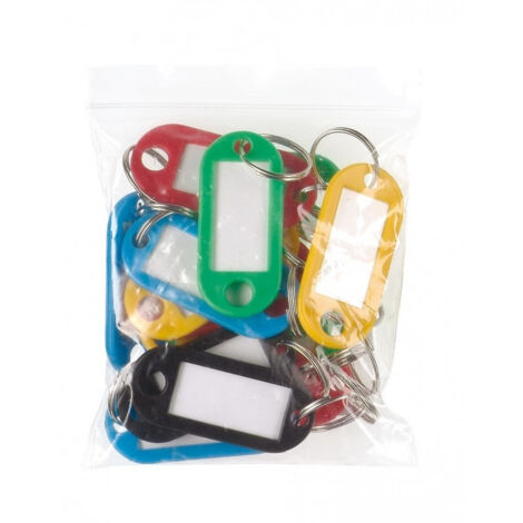 Porte-Clés Métal Avec Puce Caddie - Étiquette Cadeau Personnalisable - Idée Cadeau Originale
