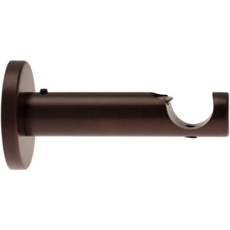 1 Support Mur Tige - Nickel Brun - 8CM - Diamètre 20 (1/5)