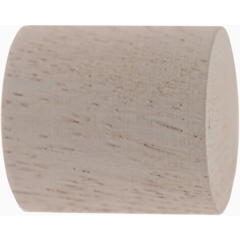 2 Embouts Bouchon - Chêne Blanc - Diamètre 28 (1/3)