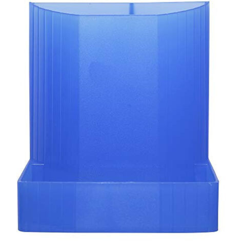 EXACOMPTA Pot à Crayons Mini Octo Bleu Glace Translucide (1/3)