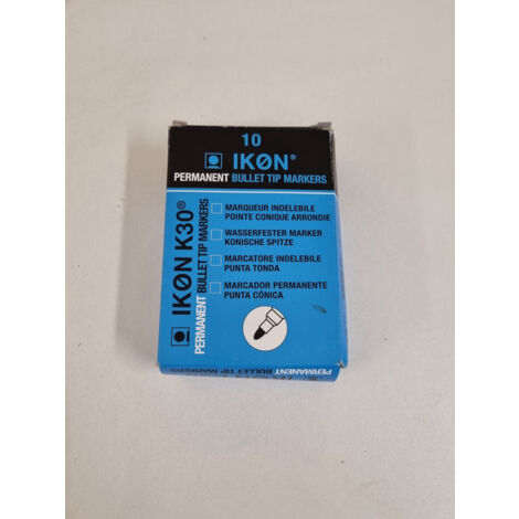 Marqueur Indélibile IKON K30 - Pointe Conique Arrondie - Vert (1/4)