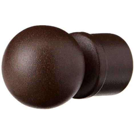 Embout Rideau Boule Rouille Sable - Ateliers 28