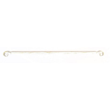 Tringle à Rideaux Ateliers 28 - Blanc Vieilli 40-60cm (1/2)