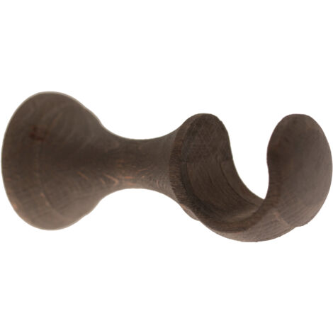 1 Support Moyen Ouvert - Gris Vieilli - 8CM - Diamètre 28 (1/3)