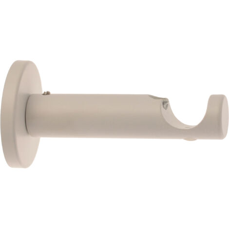 1 Support Mur Tige - Blanc Mat - 8CM - Diamètre 20 (1/2)