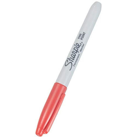 Sharpie - Marqueur Indélébile Pointe Fine Rouge (1/4)