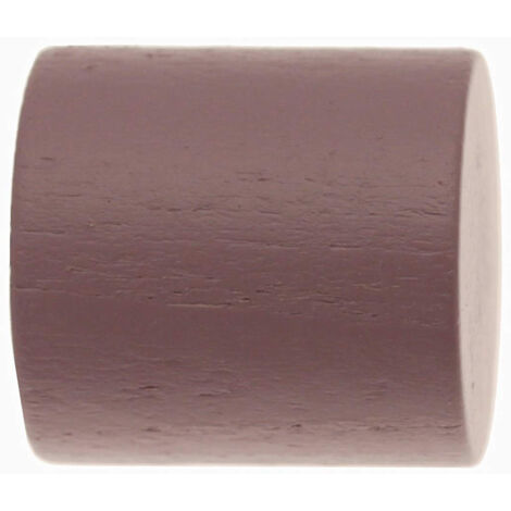 Embouts Bouchons Rideaux Ateliers 28 - Parme Ø28mm (1/4)