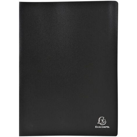 Porte-vues Opak 20 Vues Noir - EXACOMPTA (1/4)