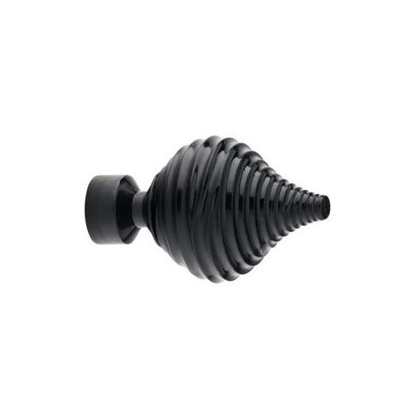 Embout Rideau Noir Ice Cream Ateliers28 28mm
