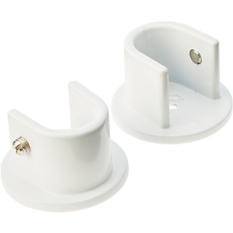Supports Rideaux Ateliers 28 - Blanc (1/4)
