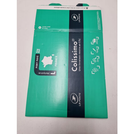 Carton Colissimo La Poste - Envoi jusqu'à 5 kg - Vert (1/3)