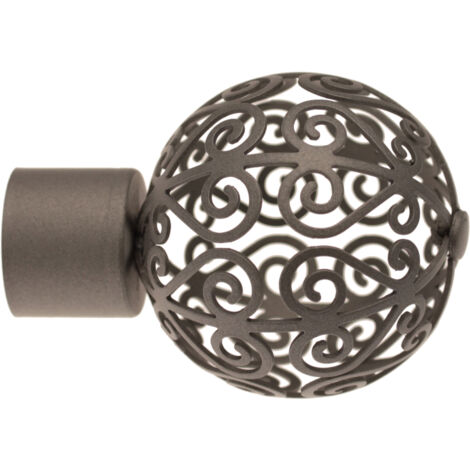 1 Embout Perse - Graphite - Diamètre 28 (1/4)