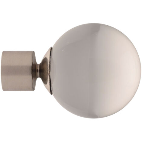 1 Embout Limik - Chrome Mat - Diamètre 16 (1/4)