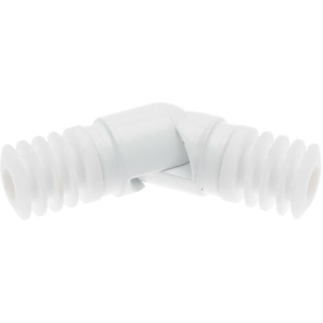 1 Connecteur de Barres - Blanc - Diamètre 25 (1/2)