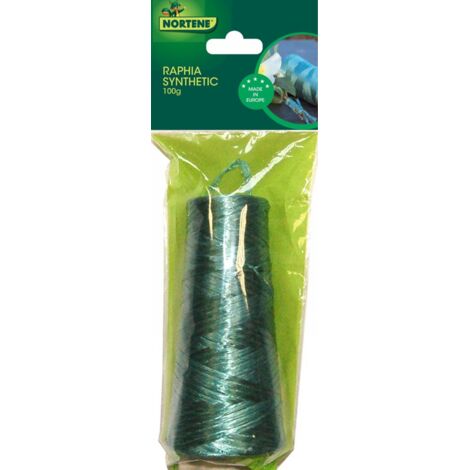 Raphia Synthetique Vert (1/2)