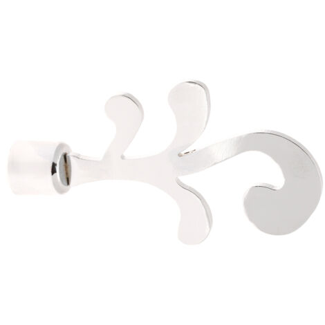 1 Embout Riké - Chrome Brillant - Diamètre 16 (1/2)