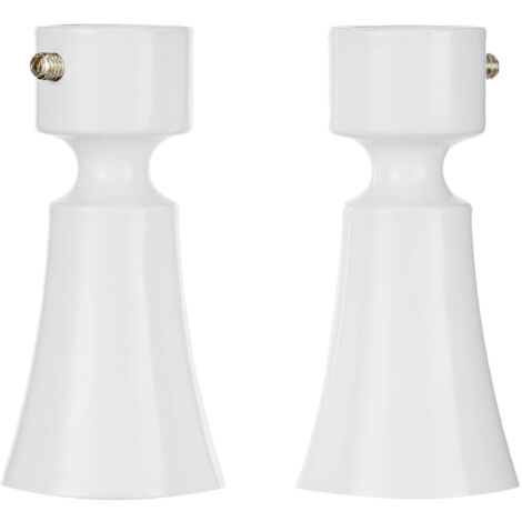 Embouts Rideaux Blancs ATELIERS 28 - Design Moderne (1/4)