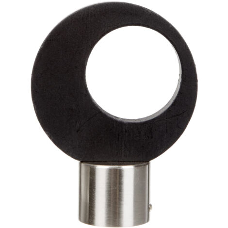 1 Embout Pop - Noir Mat - Diamètre 28 (1/5)