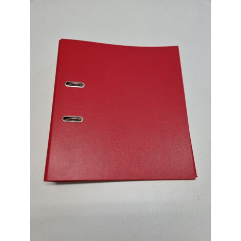 Classeur à levier rouge - Organisez vos documents avec style (1/3)