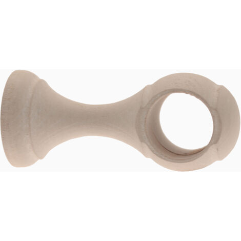 1 Support Moyen Fermé - Lin Cérusé - 8CM - Diamètre 28