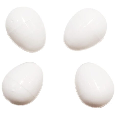 Ferplast Uova Finte In Plastica Per Canarini E Uccelli Da Gabbia - Confezione Da 4 Pezzi - Foto 6