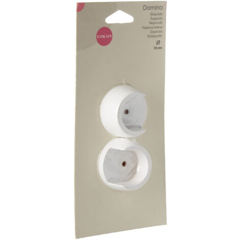 Supports Domino Ateliers28 - Blanc - 28mm (1/2)